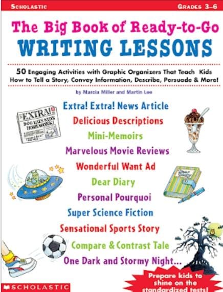 Big Book of Ready-to-Go Writing Lessons- 50 Engaging Activities